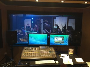 The Control Room at Orange Studios in Christchurch, NZ.