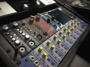 An array of pro quality preamps